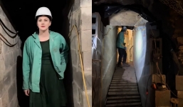 Woman spent $50,000 building an amazing 'tunnel system' beneath her home