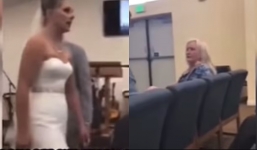 Mother-in-law 'ruins' wedding by shouting at bride during ceremony