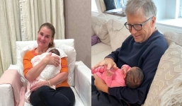 Billionaire Bill Gates excitedly posts photo with grandchildren