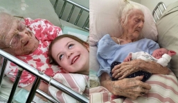 101-Year-Old holds newborn great-granddaughter in final moments her life