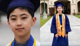 12-year-old boy graduates with 5 associate degrees