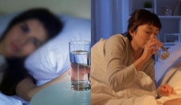 Here's why you should avoid leaving a glass of water near your bed