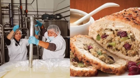 Fried TOFURKY fans vow to skip their Thanksgiving meal after watching a video revealing the process of making vegan turkey 
