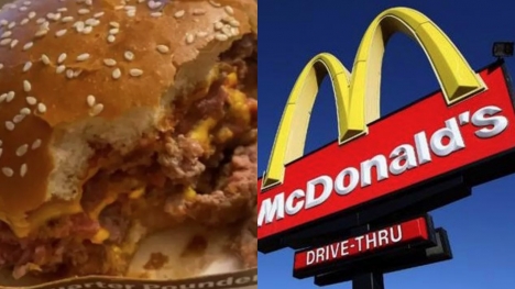 Man left ‘sweating and shaking, vomiting’ after trying McDonald's burger