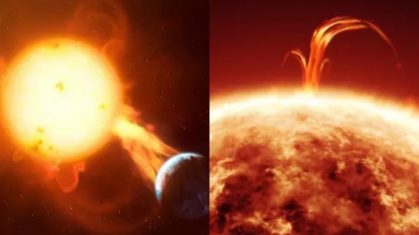 Massive solar storm forecasted to strike Earth that could cause radio and internet blackouts