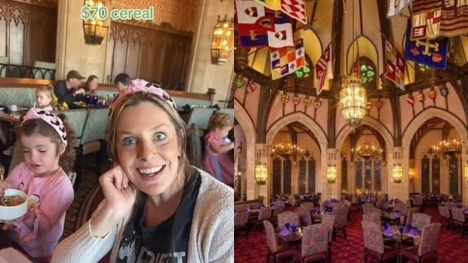 Mother-of-two stunned after forking out a staggering $70 for a bowl of cereal for daughter at Disney World