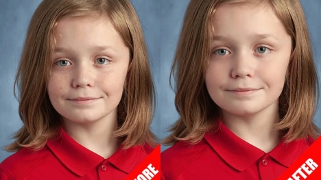 Parents expressed outrage at school after they excessively edited students' back-to-school photos