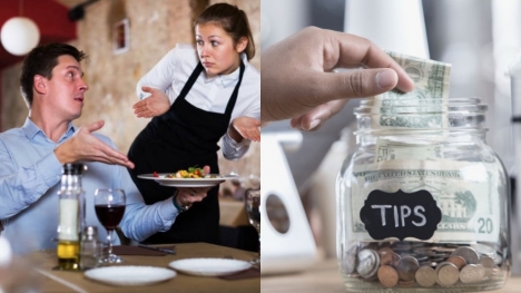 Man sparks debate after refusing to tip at a restaurant, stating that it is now 'out of control'