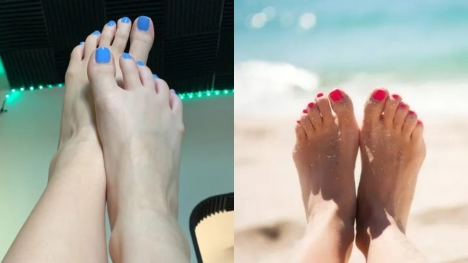 Foot photos worth up to $45,000 per pic leave people in awe