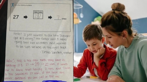Mom left people stunned after sharing 6-year-old maths question that baffled adults
