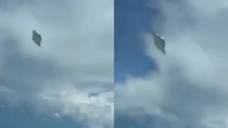Clearest-ever UFO footage captured by pilot caused concern among authorities 