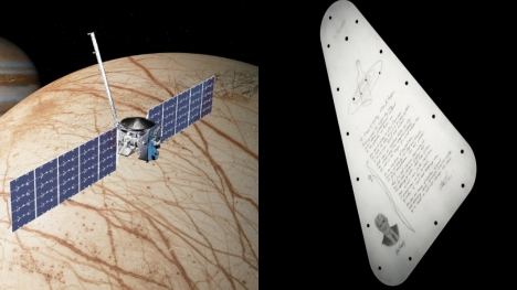 NASA sends 'message in a bottle' to Jupiter's moon Europa where alien life hiding