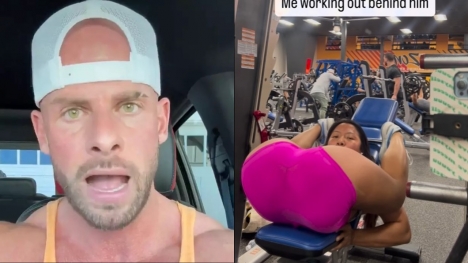 Fitness influencer criticized woman who filmed her sensitive workout at a gym 