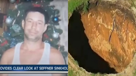 Man swallowed alive by massive sinkhole in bedroom without leaving any trace