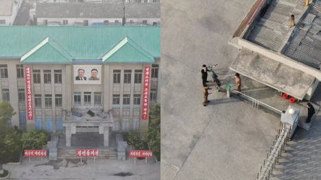 Man reveals photos from inside North Korea by flying drone into the country