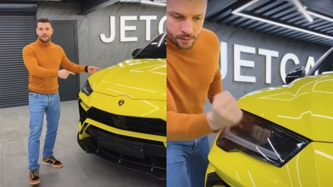 Man leaves people cringing after conducting 'durability test' on $240,000 Lamborghini Urus