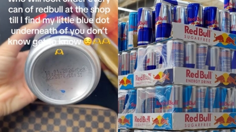 People are just learning why Red Bull drinkers are madly finding cans with blue dot under them