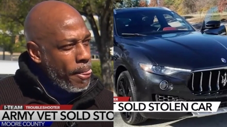 Man gifts wife $68k Maserati on her birthday without knowing it's a stolen car