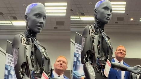 Cutting-edge AI robot delivers unsettling response when asked if it can create more of itself
