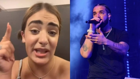 Woman who threw size 36G bra at Drake signed contract with Playboy