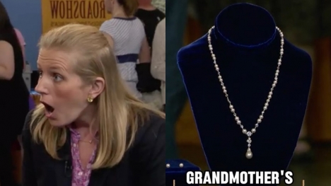 Antiques Roadshow guest stunned after learning true value of her grandmother-in-law's necklace