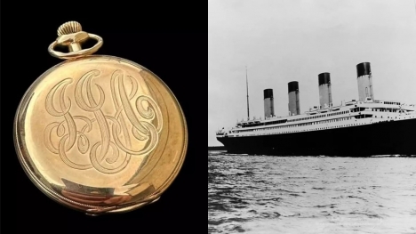 Gold pocket watch from Titanic's wealthiest passenger sells for an astonishing price