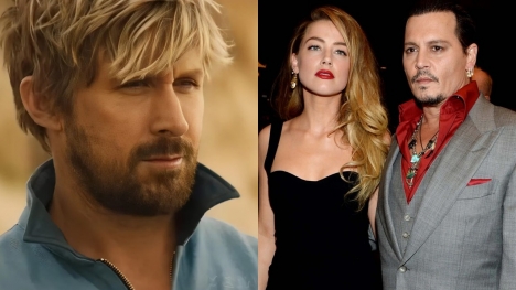 Ryan Gosling's new film receives backlash for 'joke' involving Johnny Depp and Amber Heard