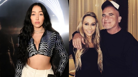 Noah Cyrus honored her mom Tish's birthday during family mess with her and husband Dominic Purcell
