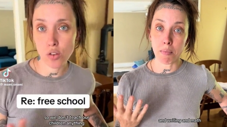 Mom sparks outrage after revealing she lets her children learn completely on their own and does not teach them 