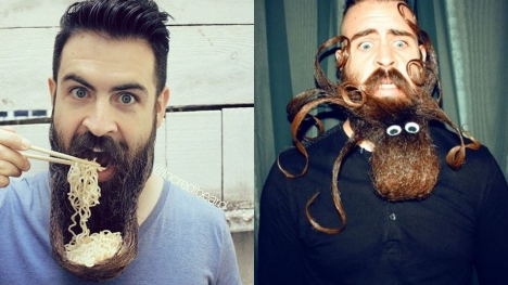 Let's admire the collection of the most 'cool' beards in the world