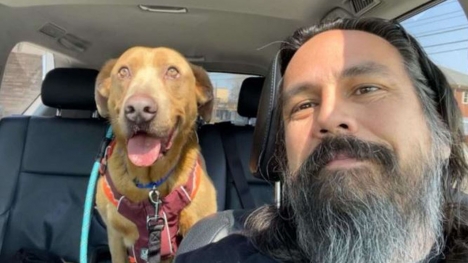 After four years of searching, man reunites with lost dog he vowed to never give up on 