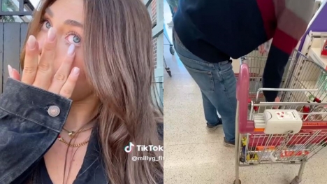 Influencer moved to tears as strangers decline her offer to pay for groceries