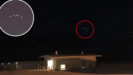 Mysterious UFO sighting caught on film near California military base?