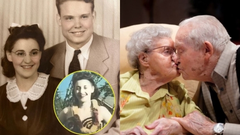 Couple who loved from age 19 until their final breath after 80 years together