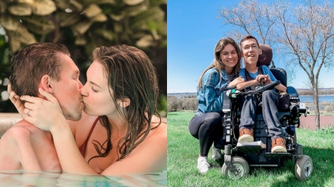 The interabled couple: Disabled man and wife turn to IVF after struggling to have a baby soon