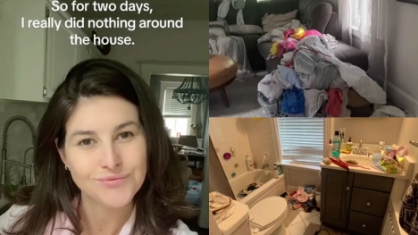 Wife refuses to do housework after her husband says she's not doing
