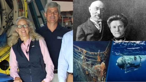 Chilling report revealed: wife of OceanGate CEO descended from a couple who perished on the Titanic in 1912
