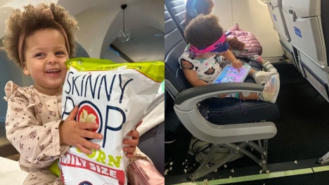 Man criticizes airline for requiring pregnant wife to clean up child's mess
