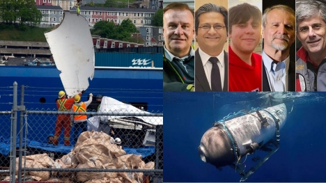 Discovery: 'presumed human remains' found in the wreckage of  doomed Titan submersible
