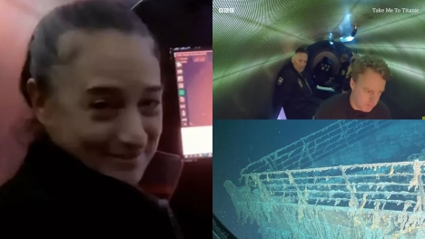 OceanGate passengers moved to tears as they witness Titanic wreckage for the first time