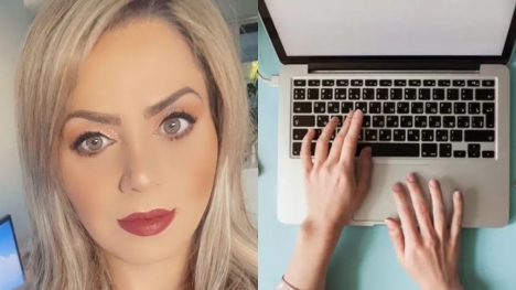 Woman was stunned after being fired  for 'not typing enough' while working from home after 18 years in job