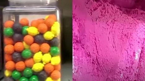 People only realize how bubble gum is actually made, and vow never to swallow it again