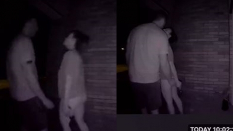 Woman catches her husband kissing his mistress thanks to the doorbell camera