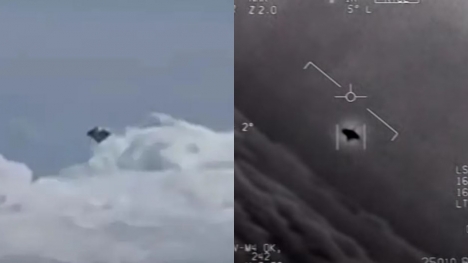 Stunned passengers on separate planes capture video of 2 ‘identical UFOs’ resembling Pentagon footage