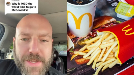 Former McDonald's chef reveals why you should NEVER visit the fast food chain at 10.30 am