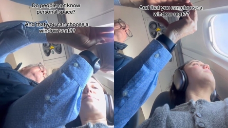 Passenger has worst nightmare after filming every window seat flyer 