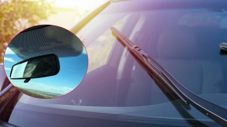 What black dots on car windscreen really mean