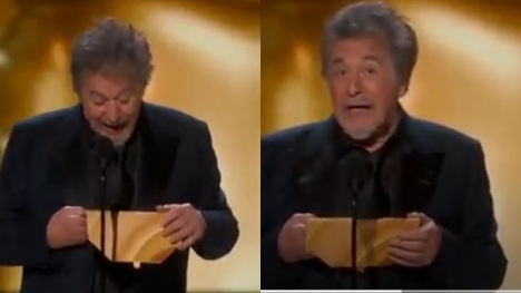Al Pacino left viewers baffled after he announced Oppenheimer's win at the Oscars