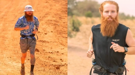 Man becomes first to run entire length of Africa this week 