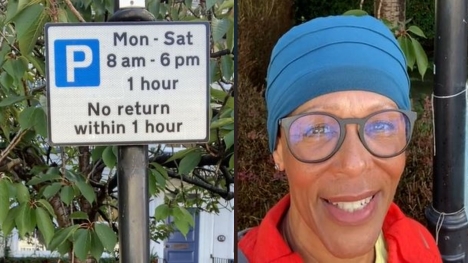  People are just understanding what the 'No Return Within One Hour' road sign actually means